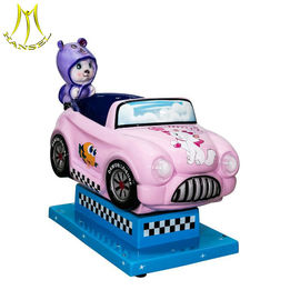 Hansel indoor playground for sale coin operated car kids ride on car fiber glass kiddie rides proveedor