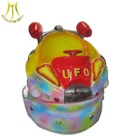 Hansel   children outdoor amusement fiber glass coin operated UFO ride proveedor