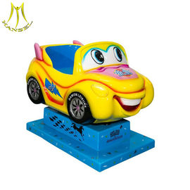 Hansel hot selling fiberglass material coin operated kiddie car ride proveedor