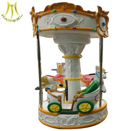 Hansel  carousel motorcycle ride for park cheap amusement park carousel horses for sale proveedor