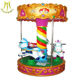 Hansel   fiberglass carousel horse game machine carousel amusement park ride proveedor