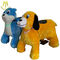 Hansel hot sale kids Moving coin operated dog animal ride for sale proveedor