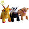 Hansel high quality  outdoor playground plush motorized animals for mall proveedor