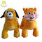 Hansel latest coin operated plush motorized animals for amusement park proveedor