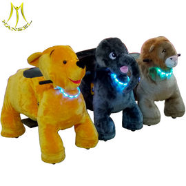 Hansel popular kids ride on animal scooter plush electric animal ride proveedor