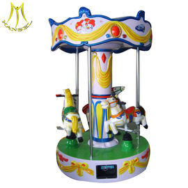 Hansel mini fairground rides small carousel for sale mini carousel horse for sale proveedor