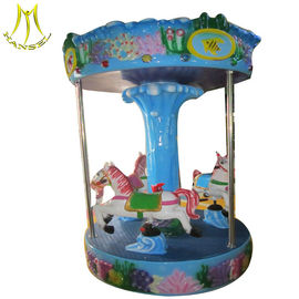 Hansel  wholesale ride on electric  horse coin operated amusement carousel horses ride proveedor