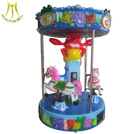 Hansel  wholesale ride on electric  horse coin operated amusement carousel horses ride proveedor