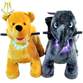 Hansel Guangzhou plush mental frame kid animal ride for shopping supplier proveedor