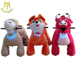 Hansel Most popular plush electric animal scooters for shopping mall proveedor