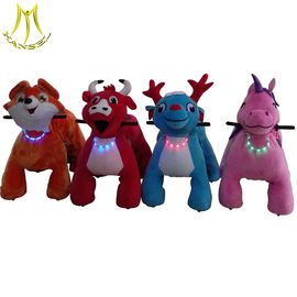 Hansel walking commercial amusement plush animal kiddie rides for sale proveedor