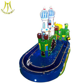 Hansel amusement park games factory 3 seats mini carousel for sale carousel train proveedor