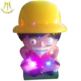 Hansel amusement fiber glass kids park games products kiddie rides for sale proveedor