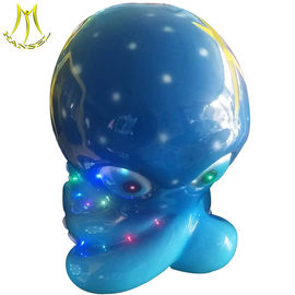 Hansel fiber glass kids park games products coin operated kids ride on octopus proveedor