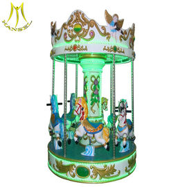 Hansel mechanical horse ride for sale 3 seats mini carousel for sale proveedor