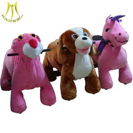 Hansel safe riding games zoo animals kiddie ride electric plush kids ride proveedor