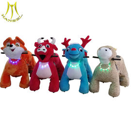 Hansel funny amusement park games plush motorized animals for sale proveedor