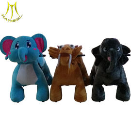 Hansel low price stuffed animal toy ride electric ride on toy for shopping mall proveedor