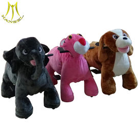 Hansel electric mountable plush motorized animal for shopping mall proveedor
