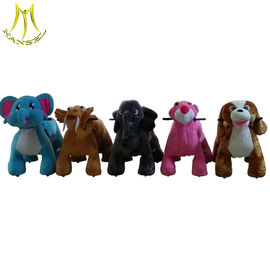 Hansel kids plush animals scooter kids toy ride for shopping mall proveedor