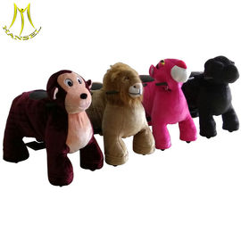 Hansel kids plush animals scooter kids toy ride for shopping mall proveedor