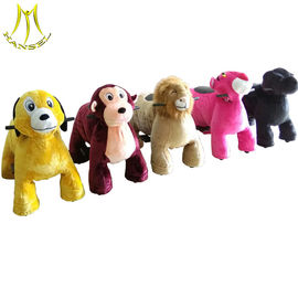 Hansel  new kids walking battery ride on plush elephant in shopping mall proveedor