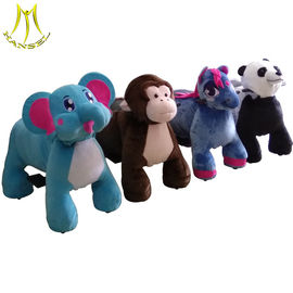 Hansel  wholesale children moving electronic ride on plush elephant proveedor