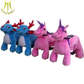 Hansel popular coin operated electric coin operated children animal rides proveedor