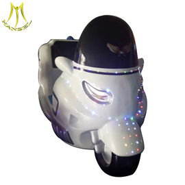 Hansel indoor paly games fiberglass moto kiddie rides for shopping mall proveedor