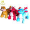 Hansel   wholesale plush animal fun ride 4 wheels for sales motorized horse toy for adults proveedor