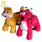 Hansel   wholesale plush animal fun ride 4 wheels for sales motorized horse toy for adults proveedor