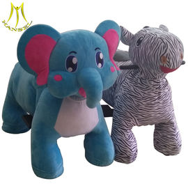 Hansel Plush motorized stuffed animals electric kids ride on horse for sale proveedor