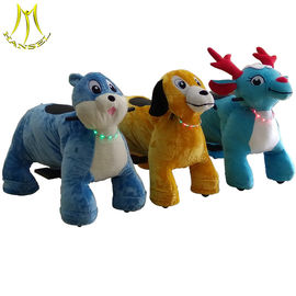 Hansel 2018 new types 4 wheel zippy battery animal kids ride on animal mountables proveedor