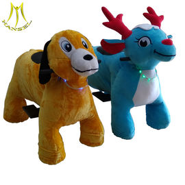 Hansel 2018 new types 4 wheel zippy battery animal kids ride on animal mountables proveedor