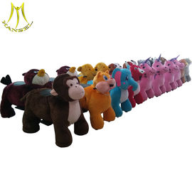 Hansel horse toys electric ride on animal plush battery powered animal ride proveedor