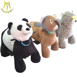 Hansel battery powered motorcycles toy motorized plush riding animals proveedor