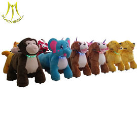 Hansel New models stuffed walking animal toy rides for amusement park proveedor