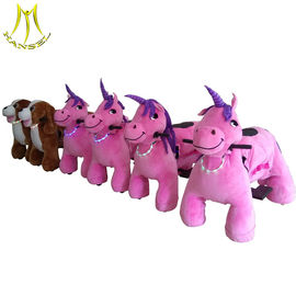 Hansel fun arcade game amchine plush animal toy for children ride proveedor