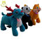 Hansel attraction kids and adults plush animal walking rides for mall proveedor