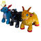 Hansel popular carnival games plush electric ride on animals with 4 wheels proveedor