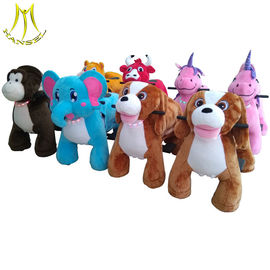 Hansel amusement kiddie horse rides kids ride on animal plush rides proveedor