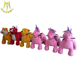 Hansel electronic plush toys animals battery operated unicorn toy proveedor