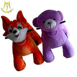 Hansel  coin operated unicorn motorized plush animal for mall proveedor