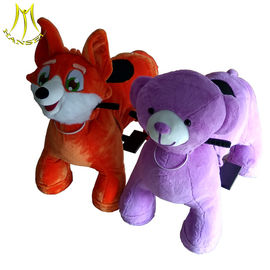 Hansel  coin operated unicorn motorized plush animal for mall proveedor