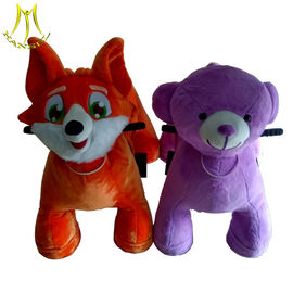 Hansel  coin operated unicorn motorized plush animal for mall proveedor