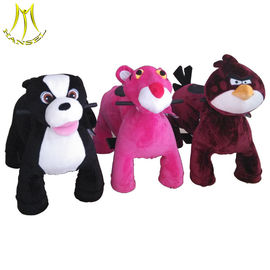 Hansel  popular children ride on stuffed animal dinausour for mall proveedor