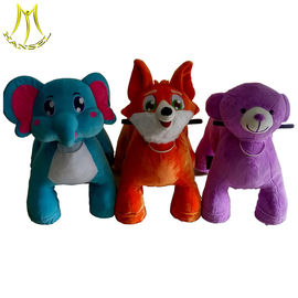 Hansel  popular children ride on stuffed animal dinausour for mall proveedor