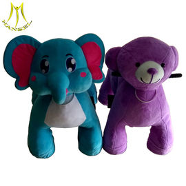 Hansel  popular children ride on stuffed animal dinausour for mall proveedor