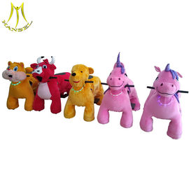 Hansel plush animals riding children electrical toy ride for shopping mall proveedor
