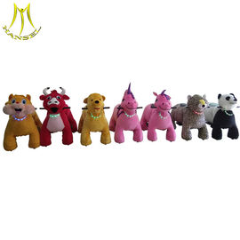 Hansel  indoor amusement park equipment plush walking animal ride proveedor